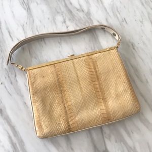 Vintage Snakeskin Purse